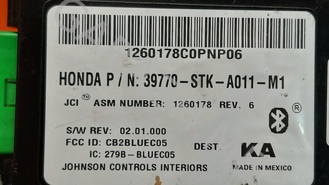 Блок Bluetooth Acura Rdx 2008 [39770STKA011M1] TB1 2.3