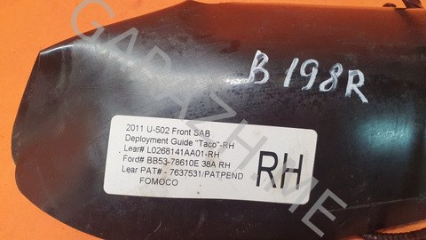 Подушка безопасности боковая Ford Explorer 2011 BB5378610E38A U502 3.5, передняя правая