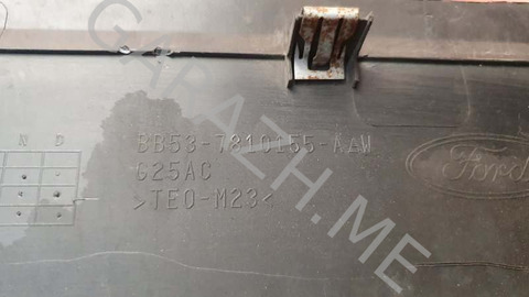 Накладка порога внешняя Ford Explorer 2013 BB537810155AAW U502 3.5, левая