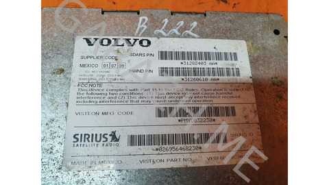 Блок управления радио Volvo Xc60 2010 31282403