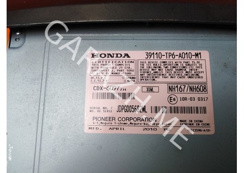 CD-чейнджер Honda Crosstour (09-12 гг)