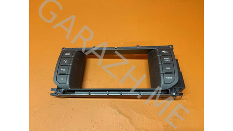 Панель управления магнитолой Land Rover Evoque 2012 BJ3218C858BC L538 2.2