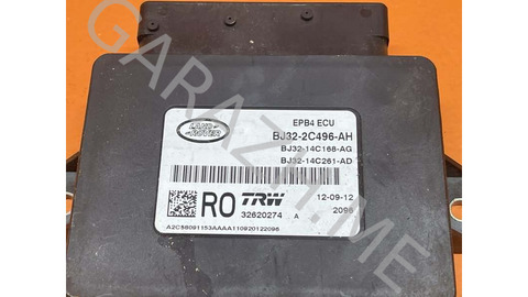 Блок управления стояночного тормоза Land Rover Evoque 2012 BJ322C496AH L538 2.2