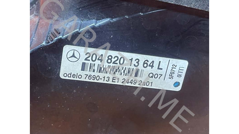 Фонарь Mercedes-Benz Glk 2012 2048201364 X204 3.5, задний левый