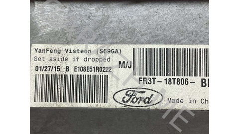 Блок управления радио Ford Mustang 2015 FR3T18T806BL 6 2.3