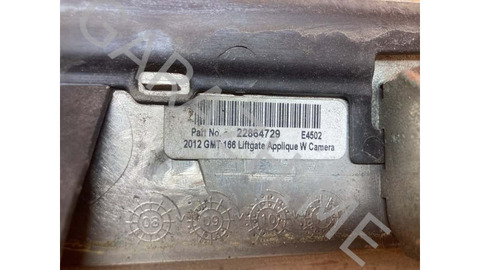 Накладка багажника Cadillac Srx 2010 22864729 2 3.0